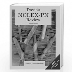 DAVIS'S NCLEX-PN REVIEW, 2ND EDITION Book front cover (9780803604032)