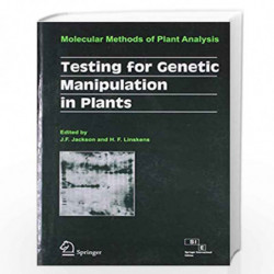 Testing For Genetic Manipulation In Plants: Moleculer Methods Of Plant Analysis Book front cover (9788184891058)