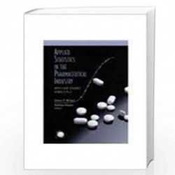 Applied Stastics In The Pharmaceutical Industry Book front cover (9788184895056)