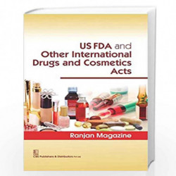 Us Fda And Other International Drugs And Cosmetics Acts (Pb 2017) Book front cover (9789386217684)