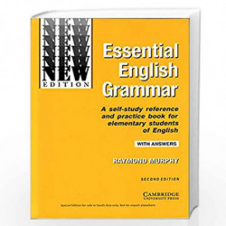 Essential English Grammar with Answers by MURPHY Book-9788175960299