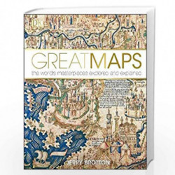 Great Maps: The World's Masterpieces Explored and Explained by Brotton Jerry Book-9781409345718