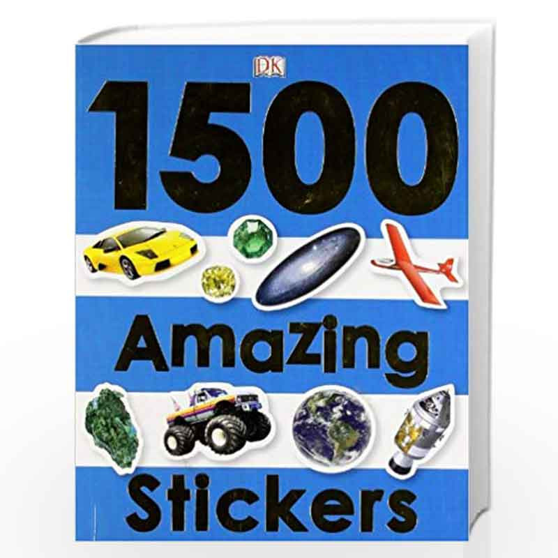 1500 Amazing Stickers by NA Book-9781405375337