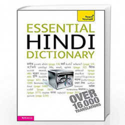 Essential Hindi Dictionary: Teach Yourself by RUPERT SNELL Book-9781444104004