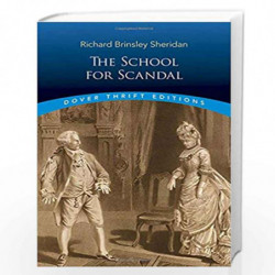 The School for Scandal (Dover Thrift Editions) by Sheridan, Richard Brinsley Book-9780486266879