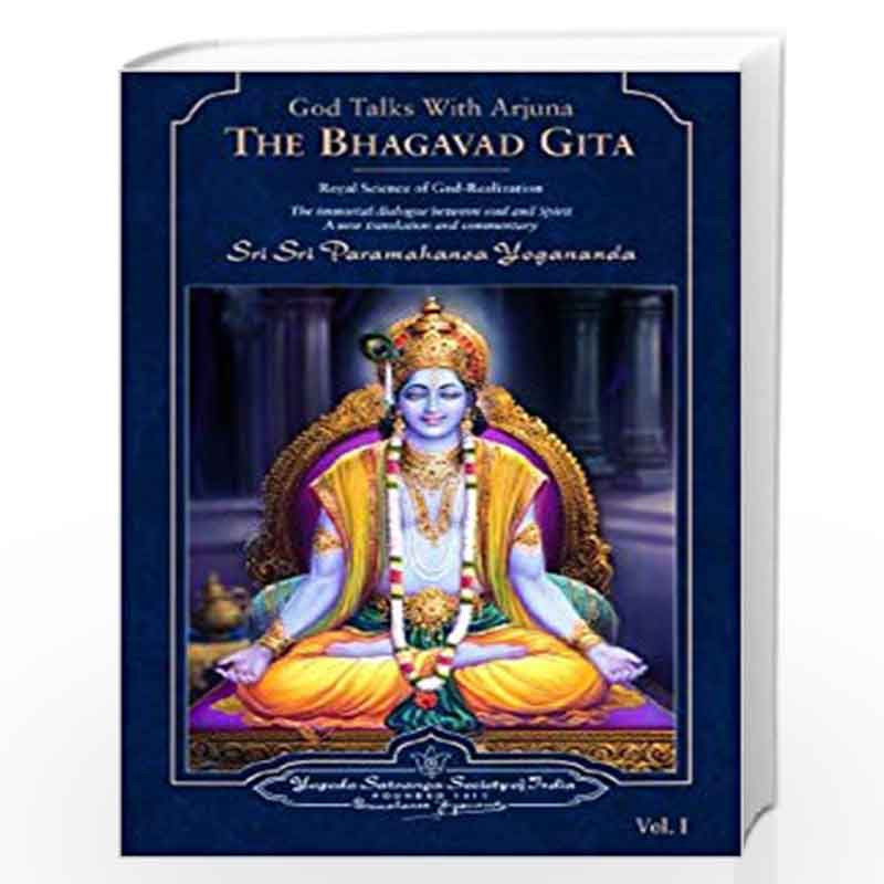 God Talks with Arjuna: The Bhagavad Gita (Set of 2 Volumes) by SRI PARAMAHANSA YOGANANDA Book-9788189535018