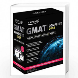 GMAT Complete 2018: The Ultimate in Comprehensive Self-Study for GMAT (Kaplan Test Prep) by KAPLAN TEST PREP Book-9781506220529