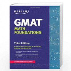 Kaplan GMAT Math Foundations (Kaplan Test Prep) by KAPLAN TEST PREP Book-9781609786786
