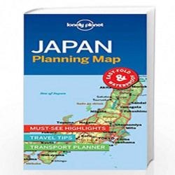 Lonely Planet Japan Planning Map by Lonely Planet Book-9781787014510