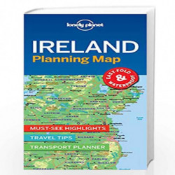 Lonely Planet Ireland Planning Map by Lonely Planet Book-9781787014541