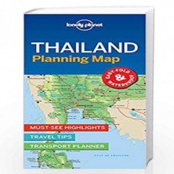 Lonely Planet Thailand Planning Map by Lonely Planet Book-9781787014558