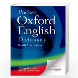 Pocket Oxford English Dictionary by Oxford Dictionaries Book-9780198700982