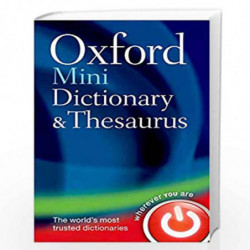 Oxford Mini Dictionary and Thesaurus by Oxford Dictionaries Book-9780199692637