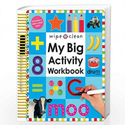 Wipe Clean: My Big Activity Workbook (My Big Step by Step) by ROGER PRIDDY Book-9780312502140