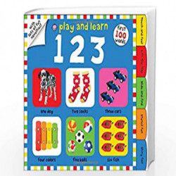 Play and Learn 123: First 100 Words, with Novelties on Every Page by Priddy Roger Book-9780312516390