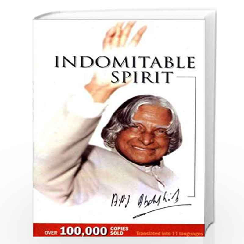Indomitable Spirit by A P J ABDUL KALAM Book-9788170288794