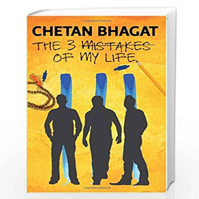 The 3 Mistakes of My Life by CHETAN BHAGAT Book-9788129135513