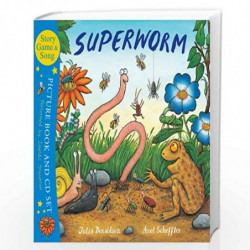 Superworm Book & CD by JULIA DONALDSON Book-9781407139333