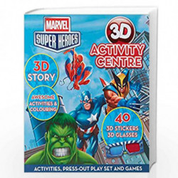 Marvel Super Heroes 3D Activity Centre by NO AUTHOR Book-9781742834689