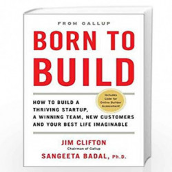 Born to Build by Jim Clifton and Sangeeta Badal Book-9781595621276