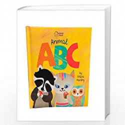 Animal ABC: Playful animals teach A to Z (Padded Board Book) by Maria Harding Book-9789387779013