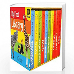 My First Library: Boxset of 10 Board Books for Kids by Wonder House Books Editorial Book-9789387779266