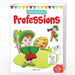 Little Artist Series Professions: Copy Colour Books by Wonder House Books Editorial Book-9789387779990