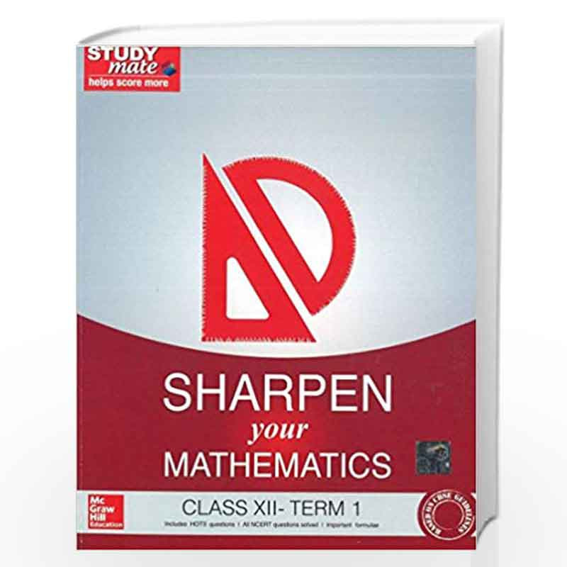 Sharpen your Mathematics - Class 12 by Hindustan Times Studymate book front cover (789339220273)