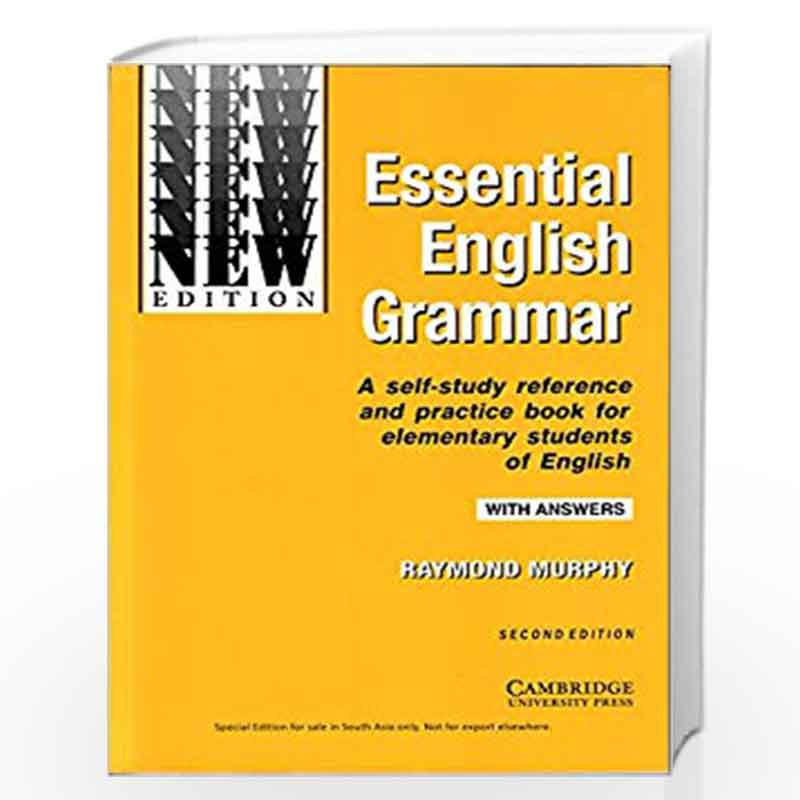 Essential English Grammar with Answers by Murphy-Buy Online Essential