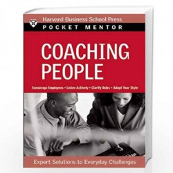 Coaching People: Pocket Mentor Series (Harvard Pocket Mentor) by  Book-9781422103470