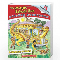 Magic School Bus Dino Sticker Book by Jenne Simon Book-9780545497541