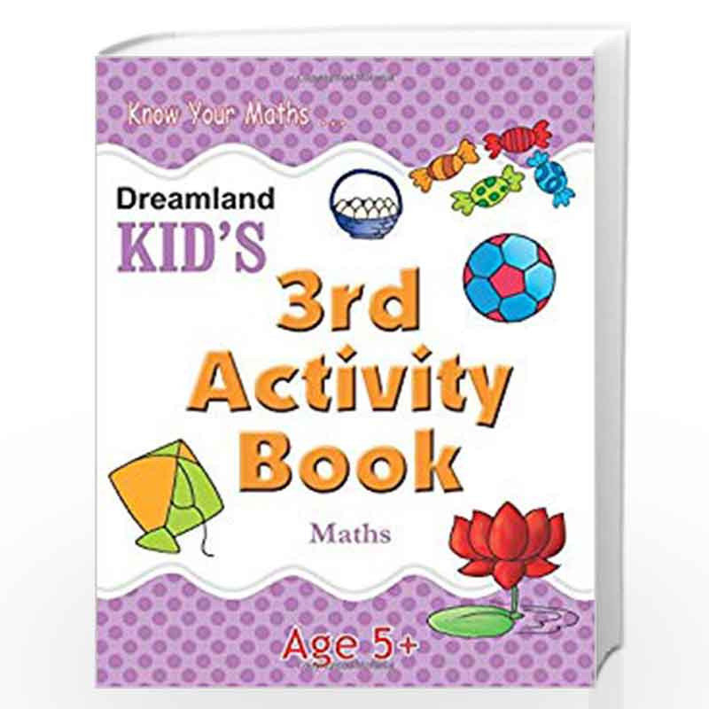 3rd Activity Book - Maths (Kid's Activity Books) by Dreamland Publications Book-9788184513783