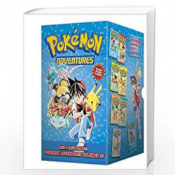 Pok        mon Adventures Red & Blue Box Set: Set includes Vol. 1-7 (Volume 1) (Pokemon) by KUSAKA, HIDENORI Book-9781421550060