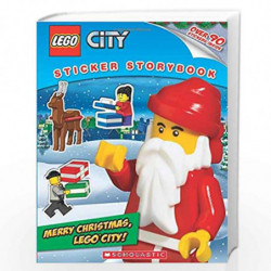 LEGO City Sticker Storybook: Merry Christmas Lego City! by Scholastic Book-9789385887673