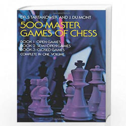 500 Master Games of Chess (Dover Chess) by Tartakower, Dr. S. Book-9780486232089