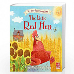 The Little Red Hen: Fairy Tale with picture glossary and an activity (My Very First Story Time) by Ronne Randall Book-9781526381