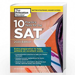 10 Practice Tests for the SAT, 2020 Edition (College Test Preparation) by PRINCETON REVIEW Book-9780525568063