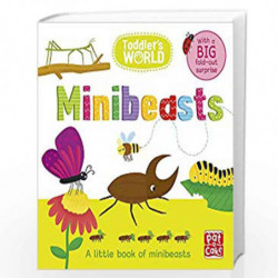 Minibeasts: A little board book of minibeasts with a fold-out surprise (Toddler's World) by Pat-a-Cake Book-9781526381378