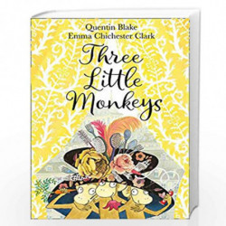 Three Little Monkeys by Quentin Blake Book-9780008164478