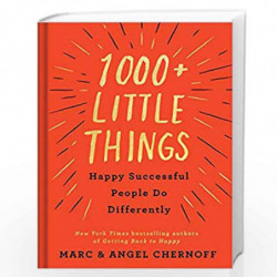 1000+ Little Things Happy Successful People Do Differently by Chernoff, Marc Book-9780525542742