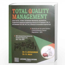 TOTAL QUALITY MANAGEMENT (Seventh Edition 2014) by Dr.V.Jayakumar & Dr.R.Raju