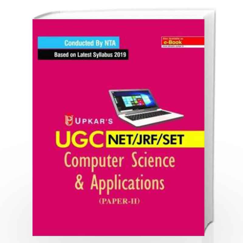 UGC NET/JRF/SET Computer Science and Applications: Paper II & III by Chandresh Shah Book-9788174825865