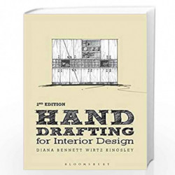 Hand Drafting for Interior Design by Diana Bennett Wirtz Kingsley Book-9781609019976