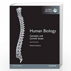 Human Biology: Concepts and Current Issu by Michael D. Johnson Book-9781292166278