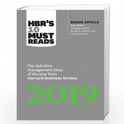 HBR's 10 Must Reads 2019 by Andrzej Joachimiak Book-9781633696426