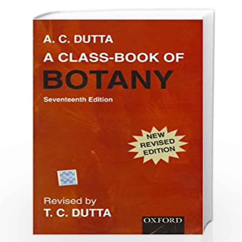A Class Book of Botany by Dutta A.C Book-9780195653076