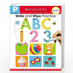 Write and Wipe Practice Flip Book: ABC 123 (Scholastic Early Learners) by R.V. Herren Book-9781338272284
