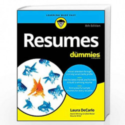Resumes For Dummies by Decarlo Book-9781119539285