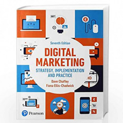 Digital Marketing by Dave Chaffey Book-9781292241579