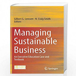 Managing Sustainable Business: An Executive Education Case and Textbook by Lenssen Book-9789402411423